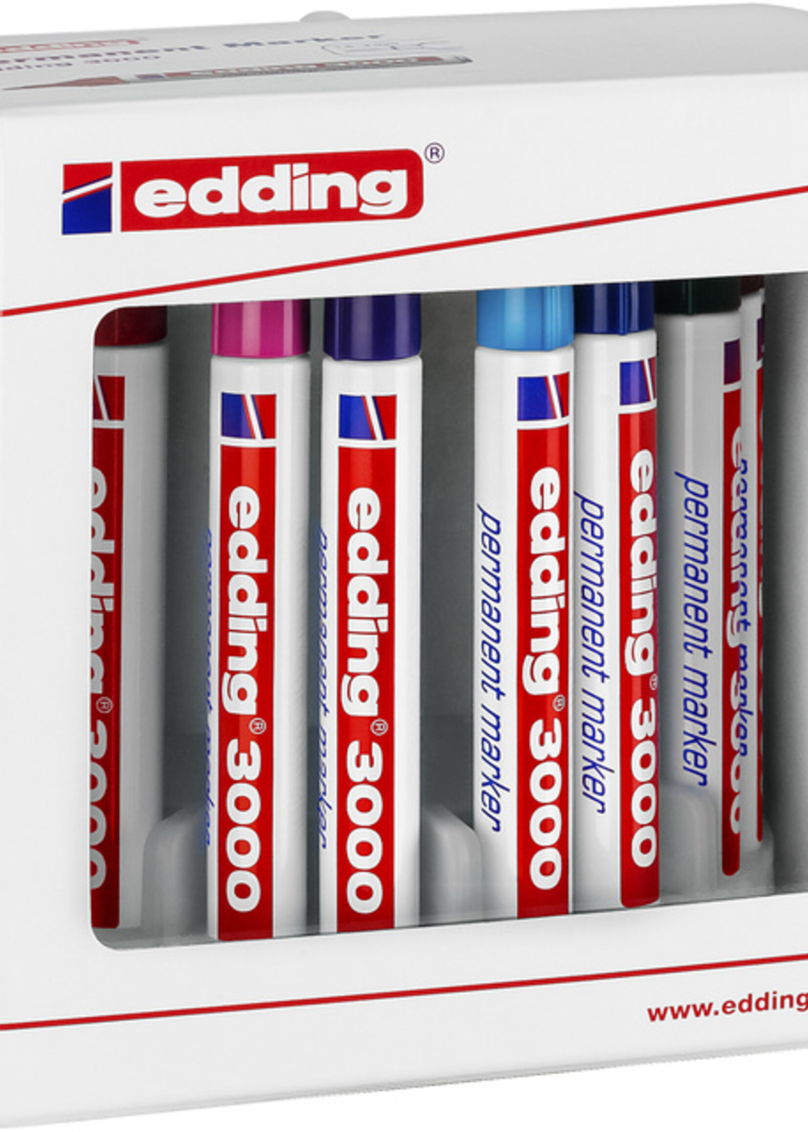 edding edding VILTSTIFT 3000 ROND ASS 10STKS