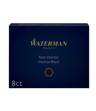 Waterman INKTPATROON NR23 LANG ZW 8STKS