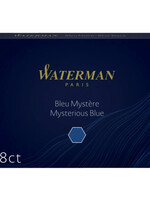 Waterman INKTPATROON NR23 LANG BL/ZW 8STKS