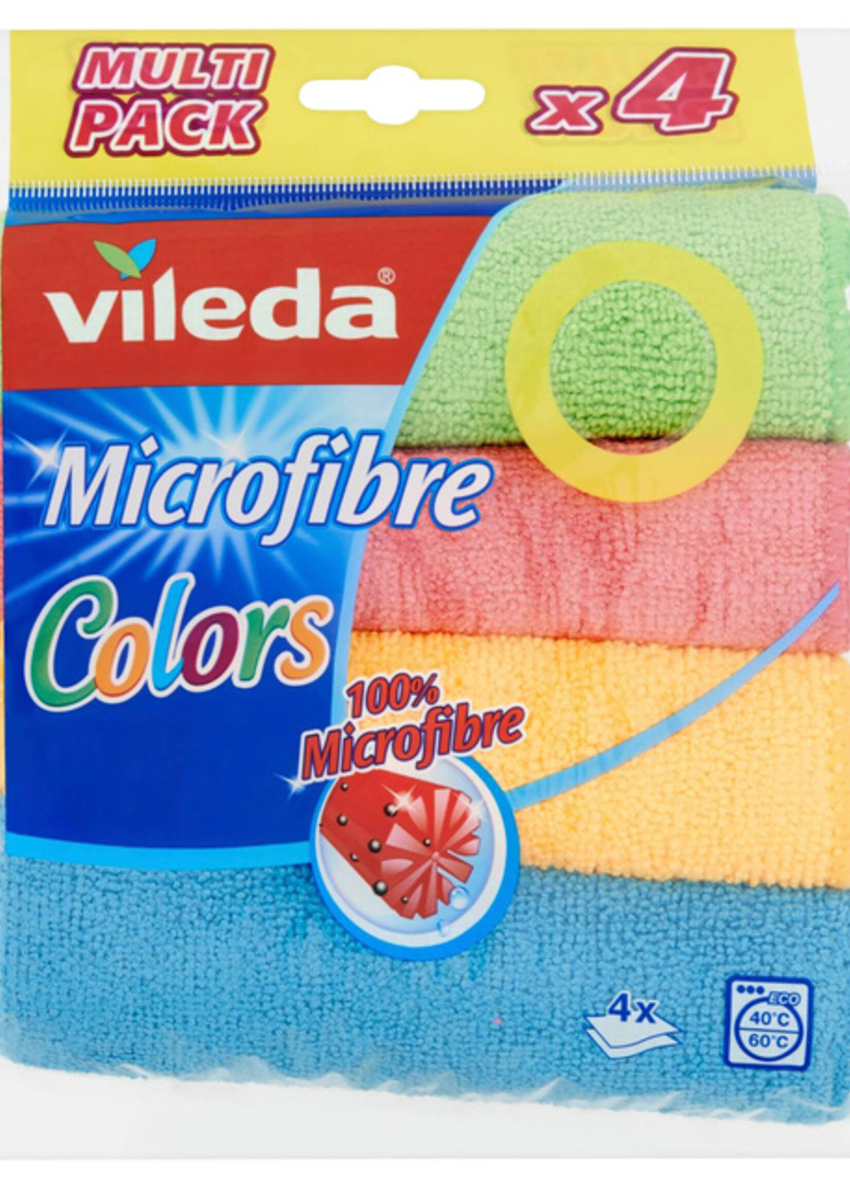 Vileda Vileda MICROVEZELDOEK 4ST