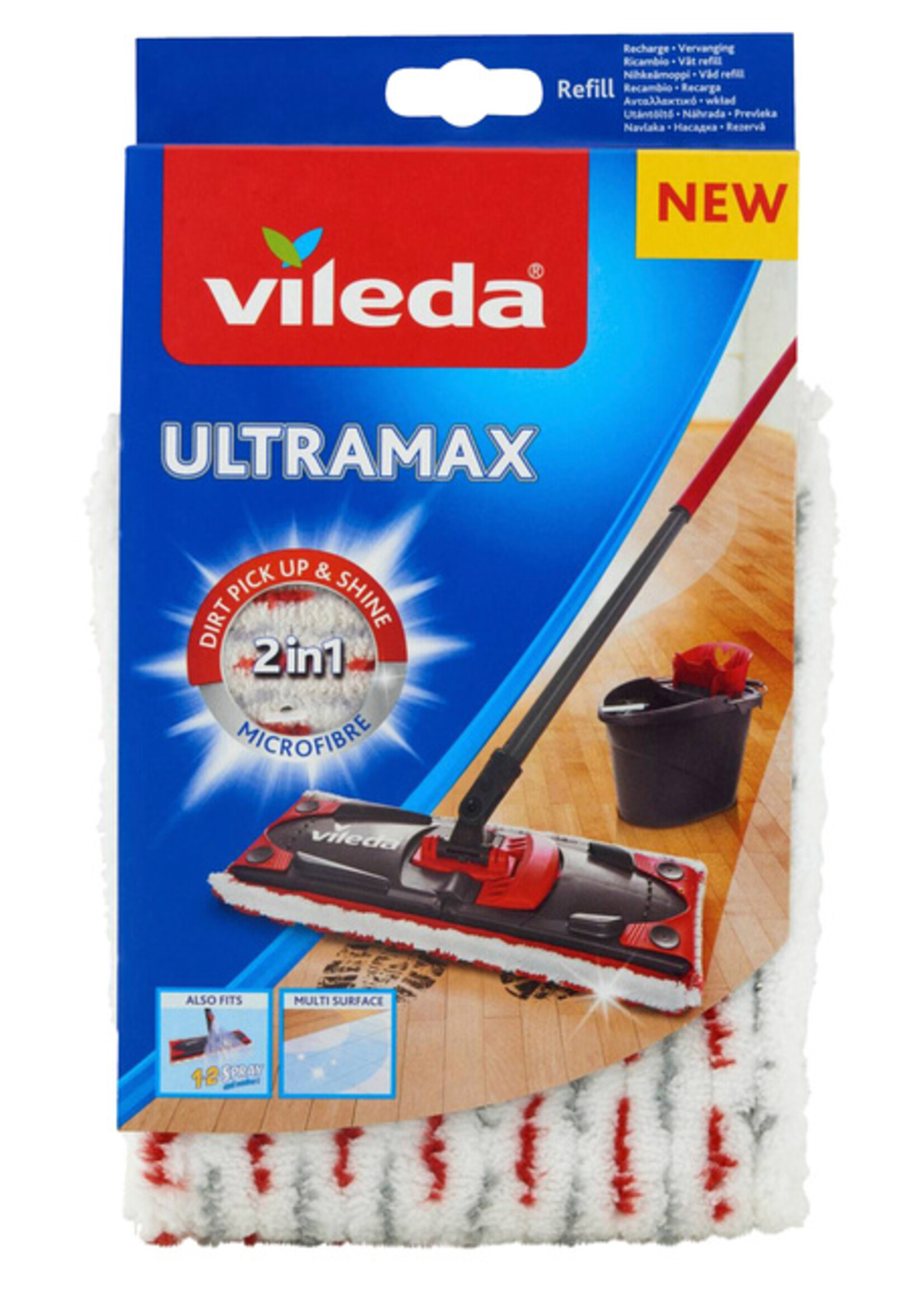 Vileda Vileda MOP ULTRA MAX POWER VERVANGING