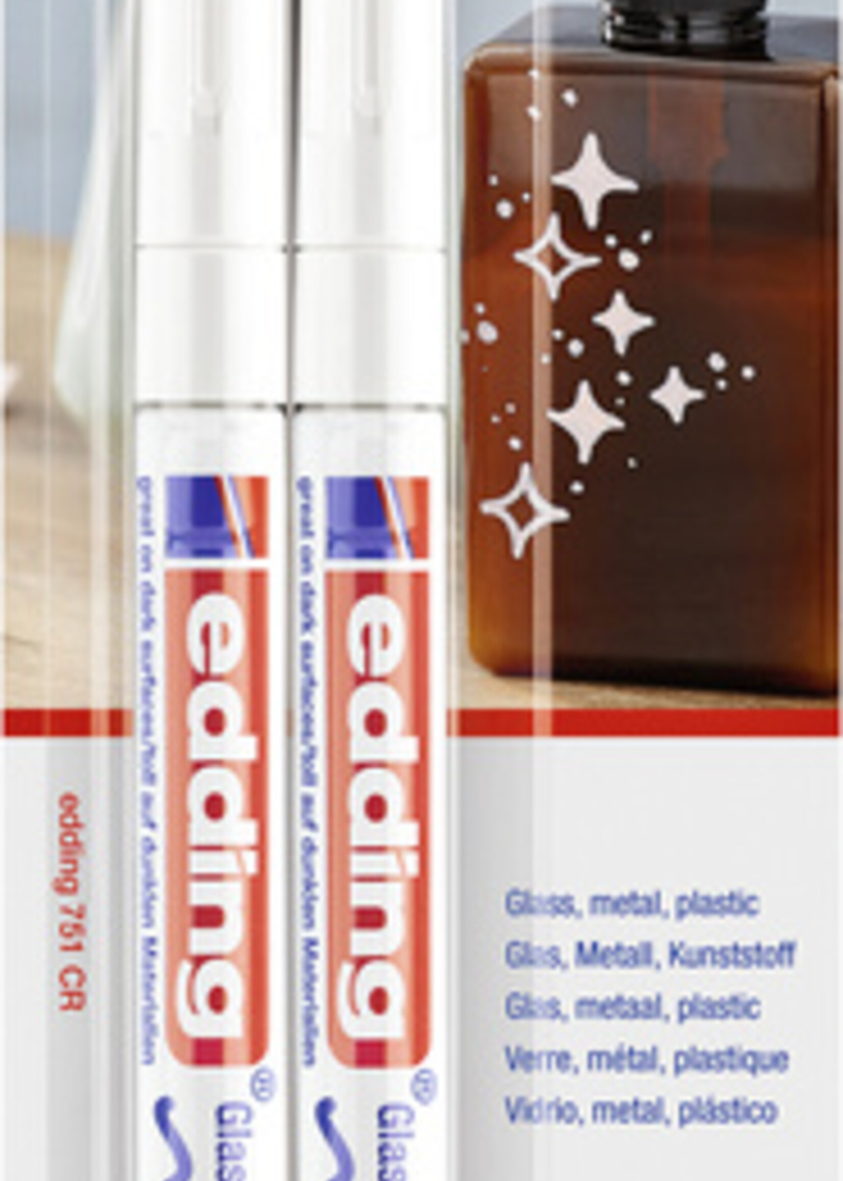 edding edding VILTSTIFT 751 ROND WT 2STKS