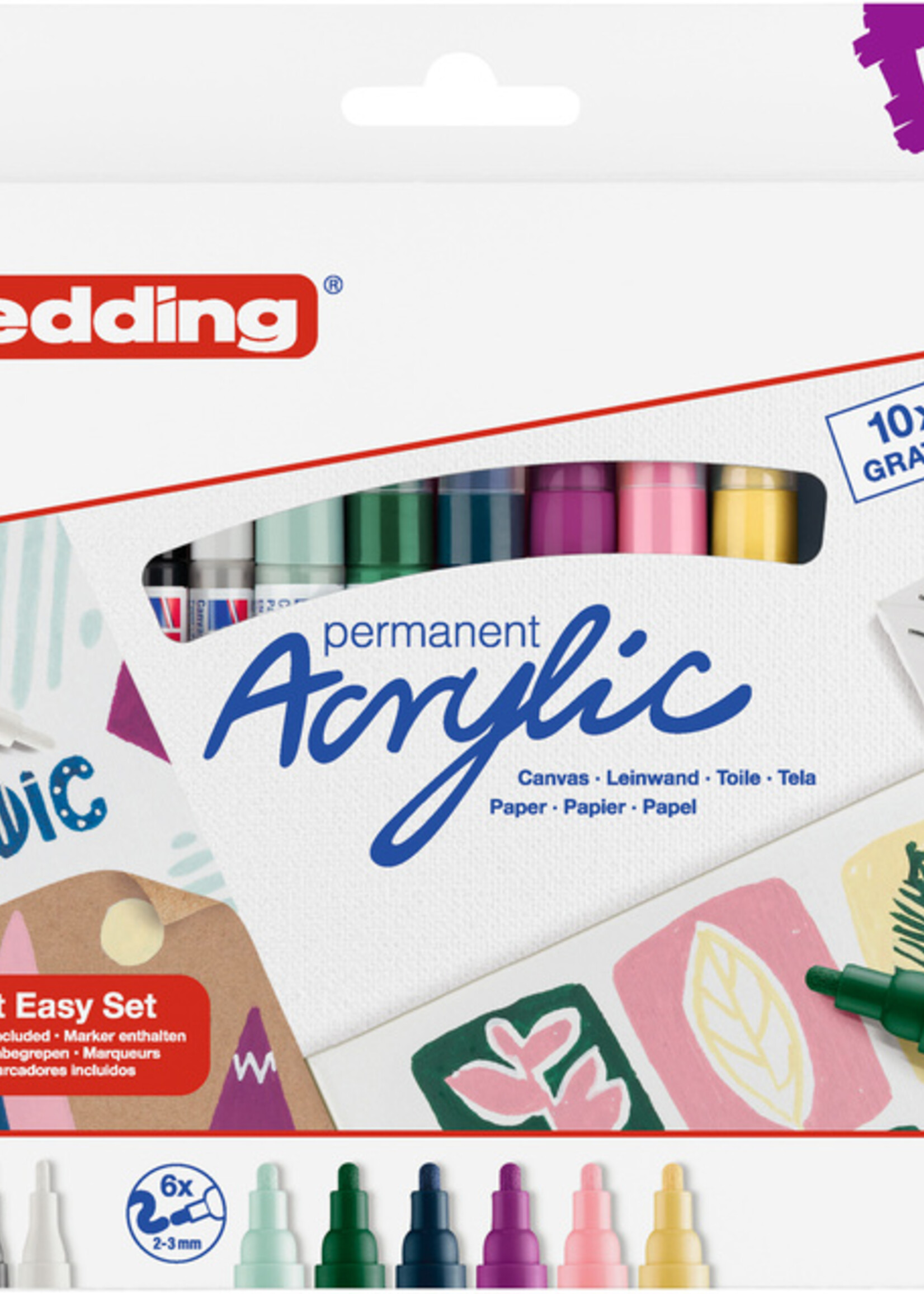 edding edding ACRYLMARKER STARTERSKIT REALIST
