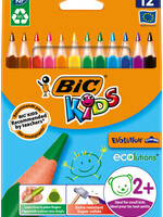 Bic KLEURPOTLOOD KIDS EVO  ASS 12STKS