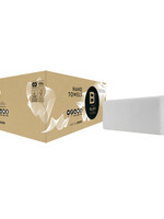 BlackSatino HANDDOEK 2-LAAGS ZIGZAG 3200STKS