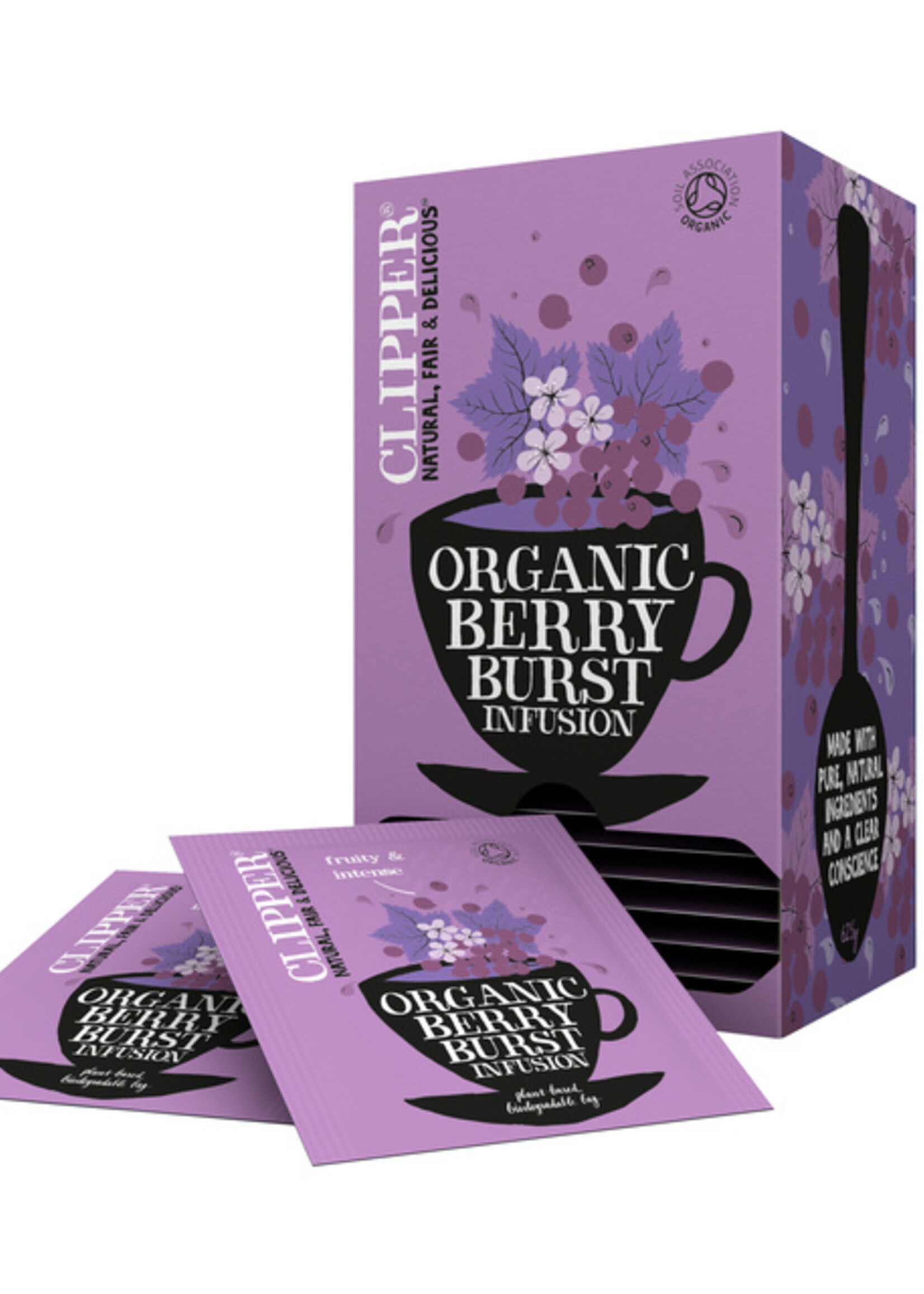 Clipper Clipper THEE BIO INFUSION BERRY BURST 25STKS