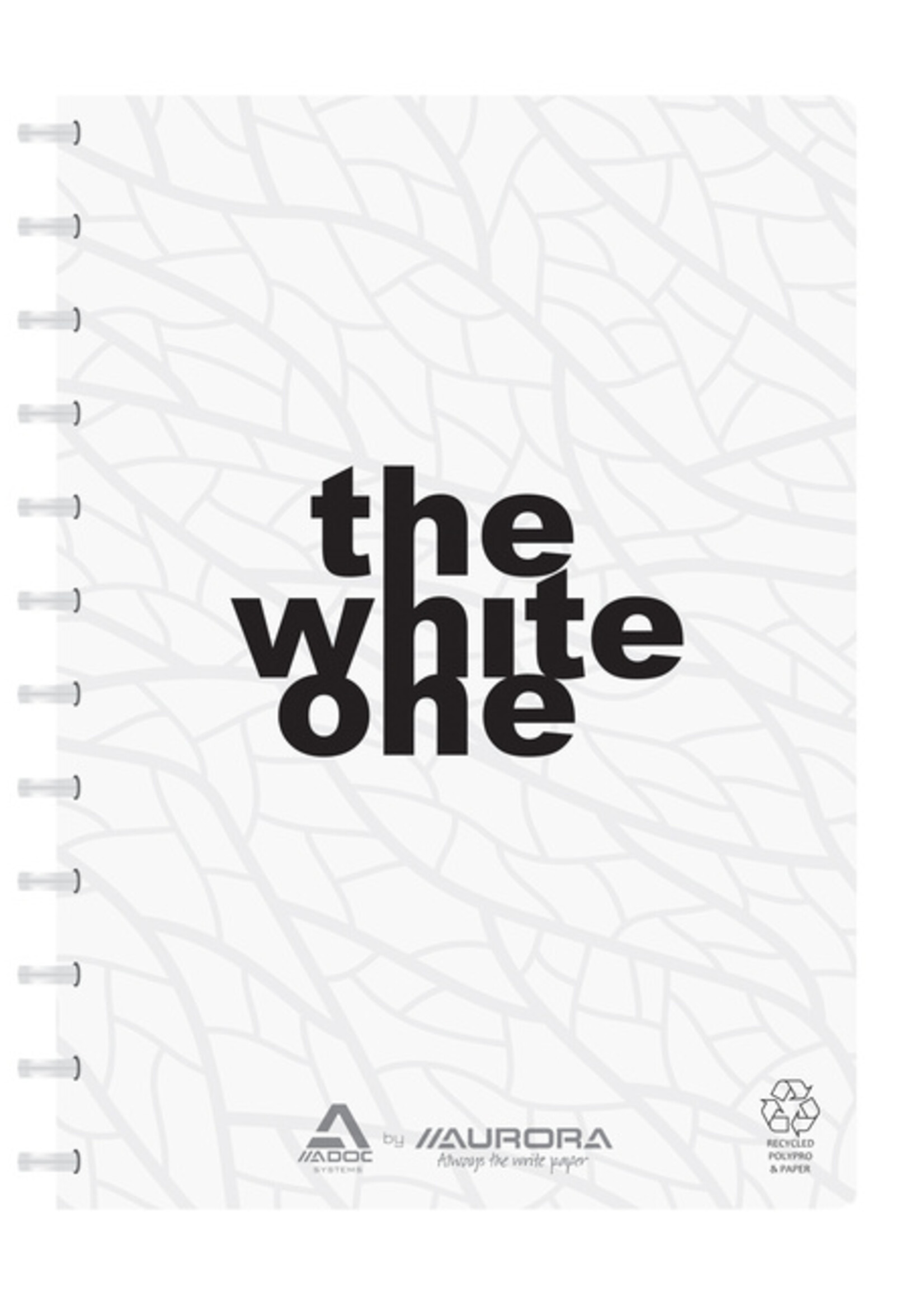 Aurora Aurora SCHRIFT RECY A4 BLC WT 144BLZ 80GR