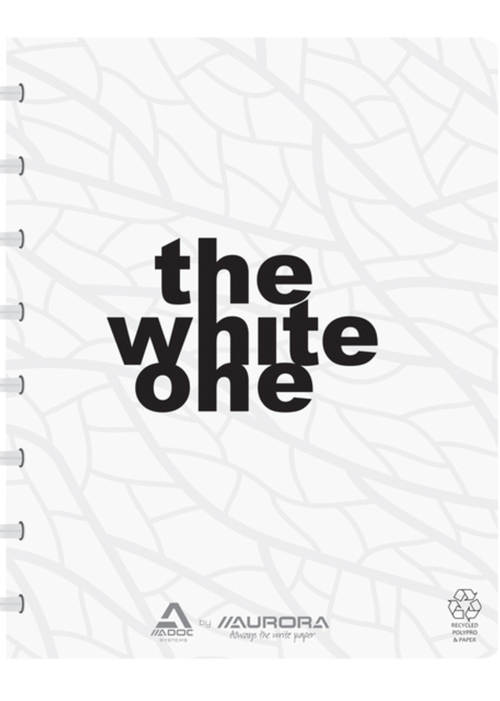 Aurora Aurora SCHRIFT RECY A5 BLC WT 144BLZ 80GR