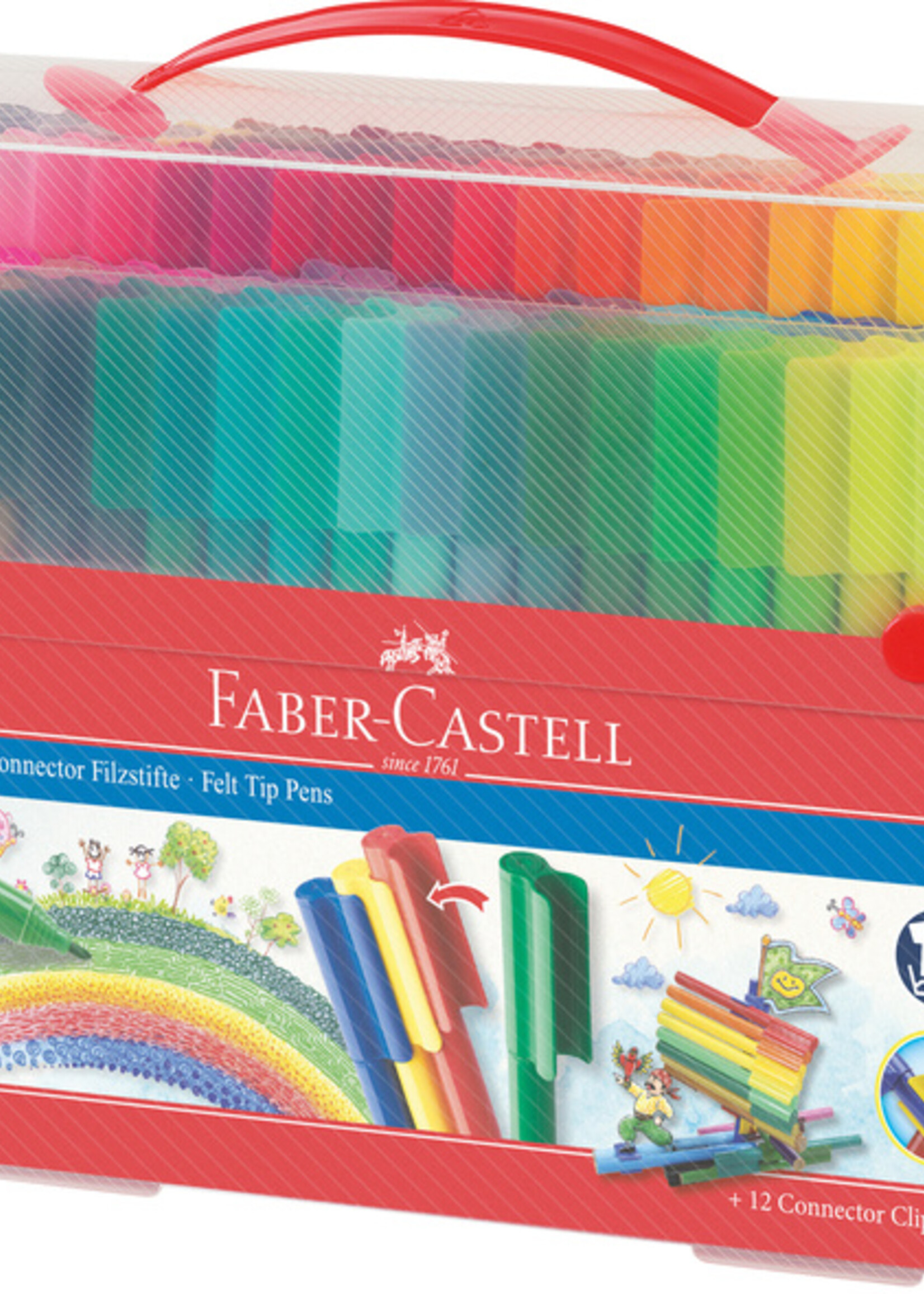 Faber Castell Faber Castell KLEURSTIFT CONNECTOR 80ST