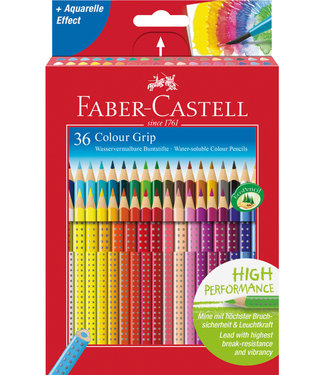 Faber Castell KLEURPOTLOOD GRIP 36ST