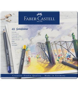 Faber Castell KLEURPOTLOOD GOLDFABER 48ST