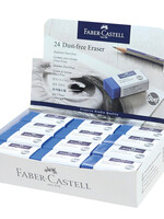 Faber Castell GUM STOFVRIJ BLAUW