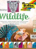 Folia Paper VOUWBLAADJES DZ WILDLIFE 50VEL