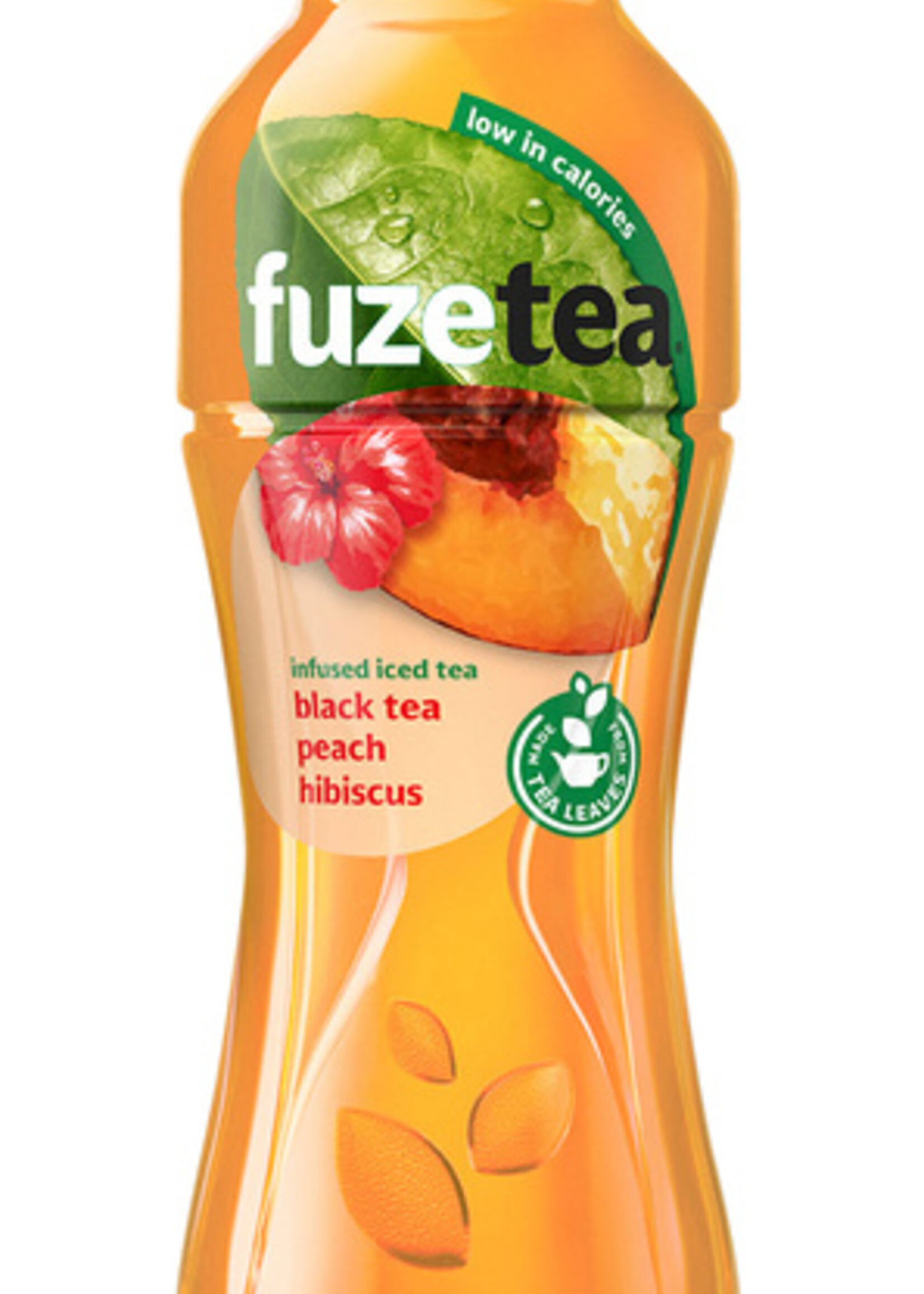 FuzeTea FuzeTea FRISDRANK PEACH HIBISCUS 0.4L