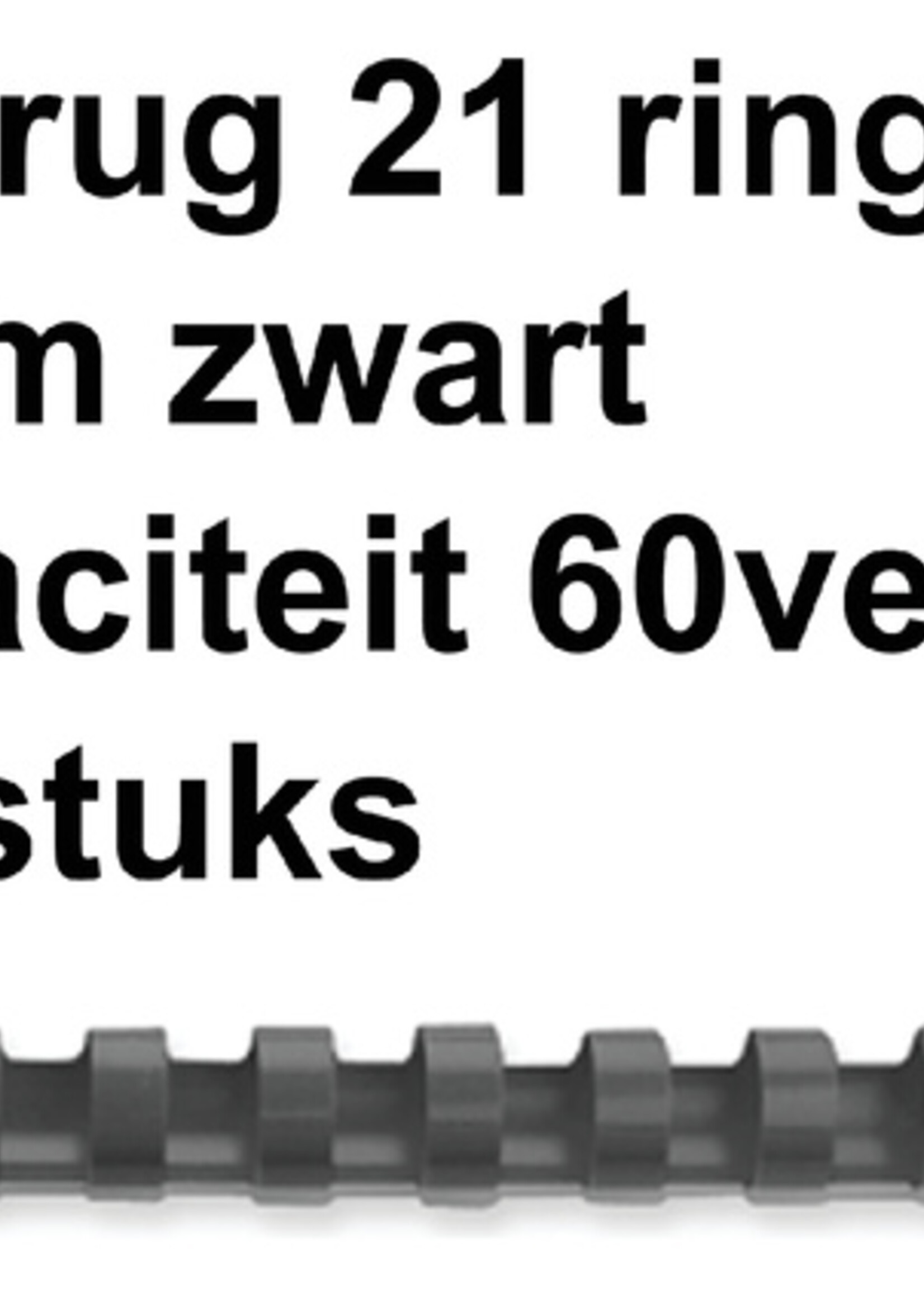 GBC GBC BINDRUG 10MM 21R ZW 100STKS