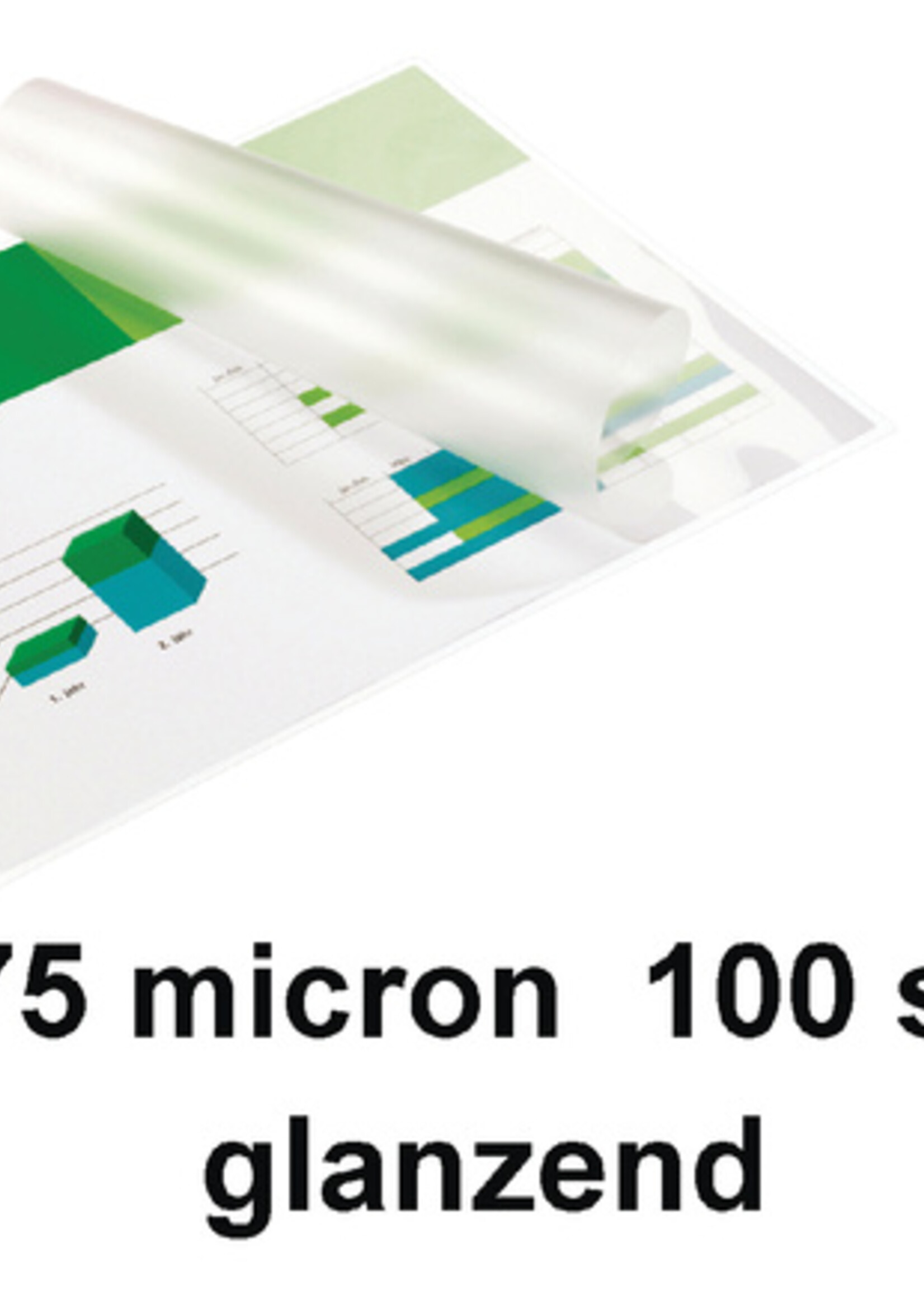 GBC GBC LAMINEERHOES A4 175MIC 100STKS