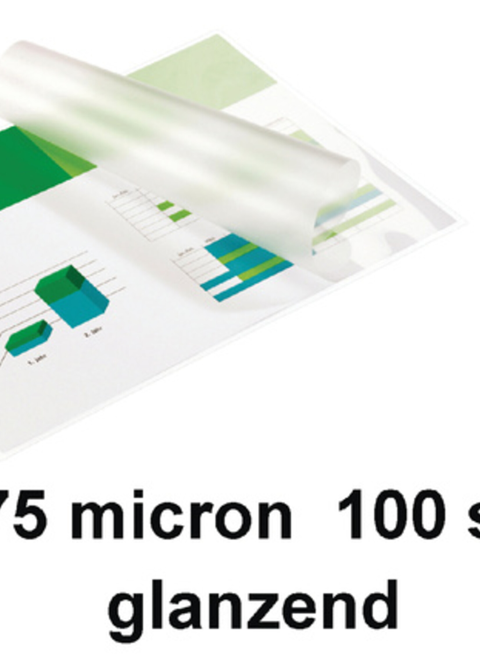 GBC GBC LAMINEERHOES A3 175MIC 100STKS