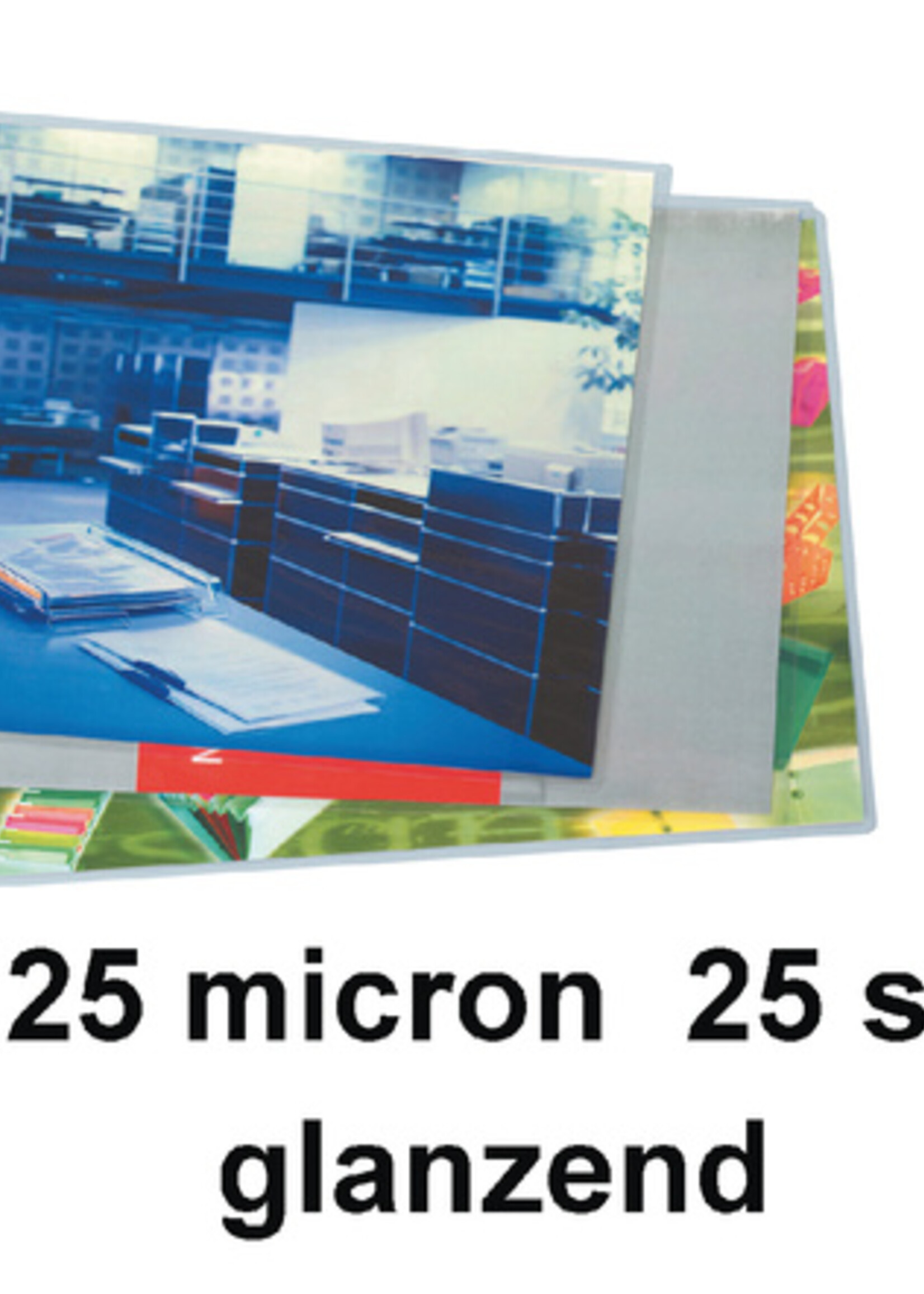 GBC GBC LAMINEERHOES A3 125MIC GLS 25STKS