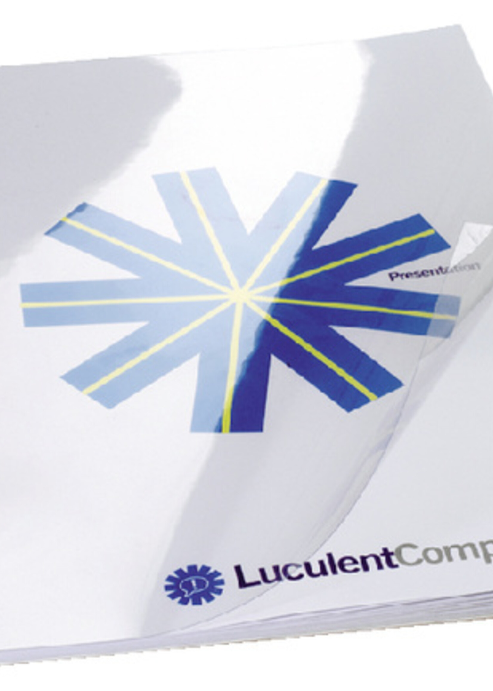 GBC GBC VOORBLAD A4 PVC 180MIC TR 25STKS