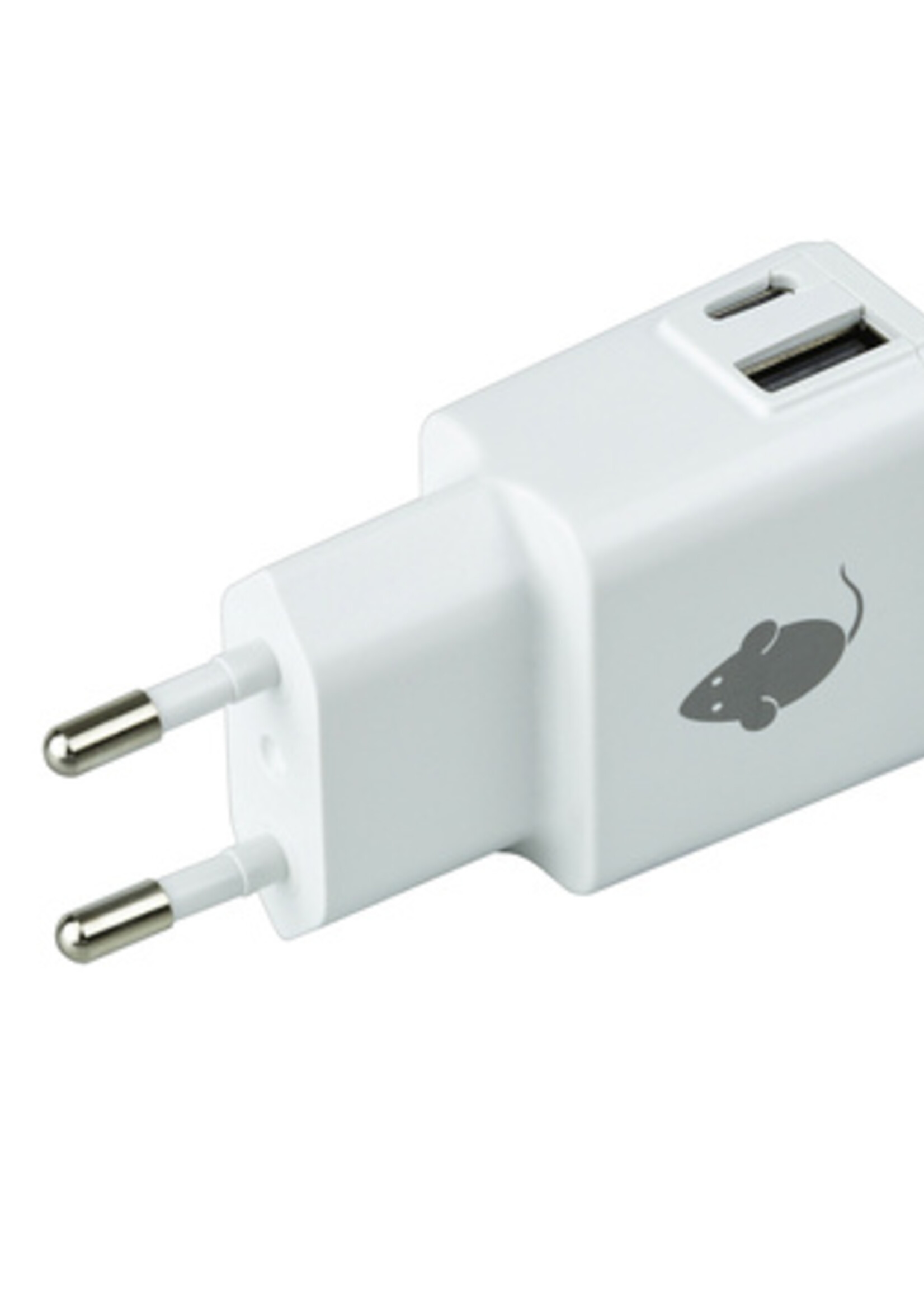 Green Mouse Green Mouse OPLADER USB-C+A DUO WT