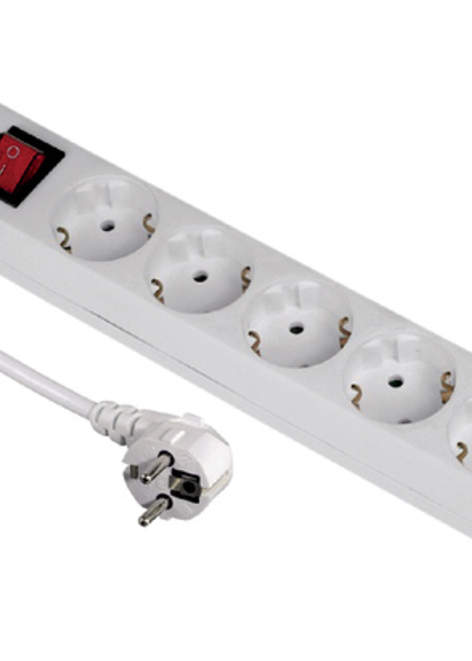 Hama Hama TAFELCONTACTDOOS 6VOUDIG 5M WT