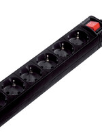 Hama TAFELCONTACTDOOS 6VOUDIG 5M ZW