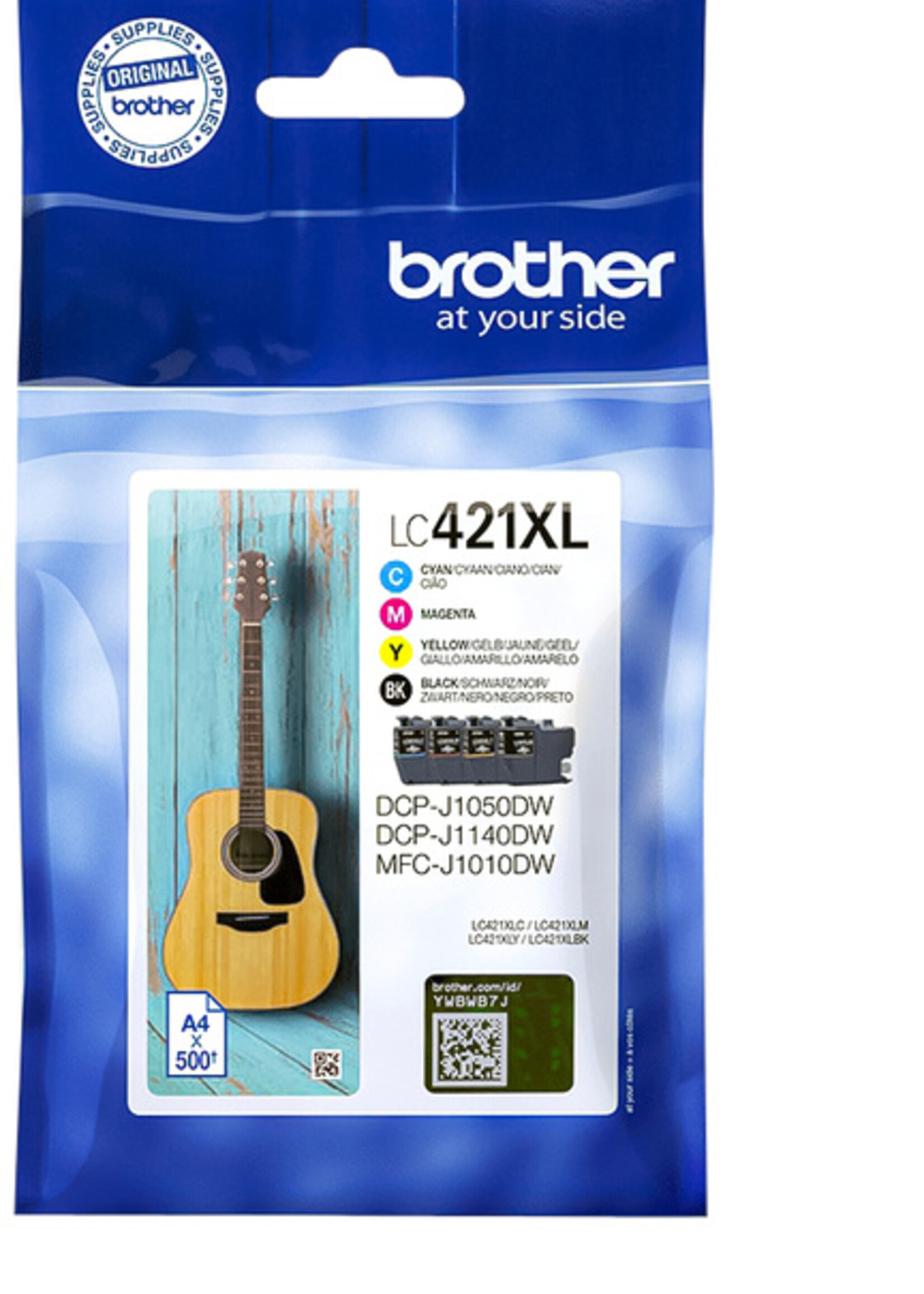Brother Brother INKCARTRIDGE LC-421XL ZW+3KL