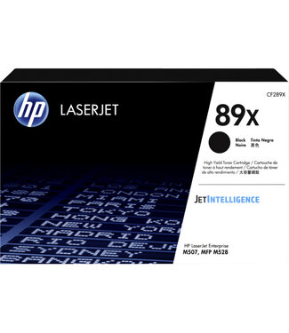 HP TONERCARTRIDGE 89X - CF289X 10K ZW