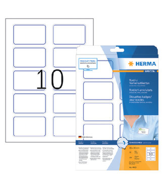 Herma NAAMBADGE ETIKET 4410 80x50MM 20STKS