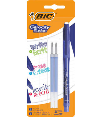 Bic GELPEN GELOCITY ILLUSION BL + 2VUL