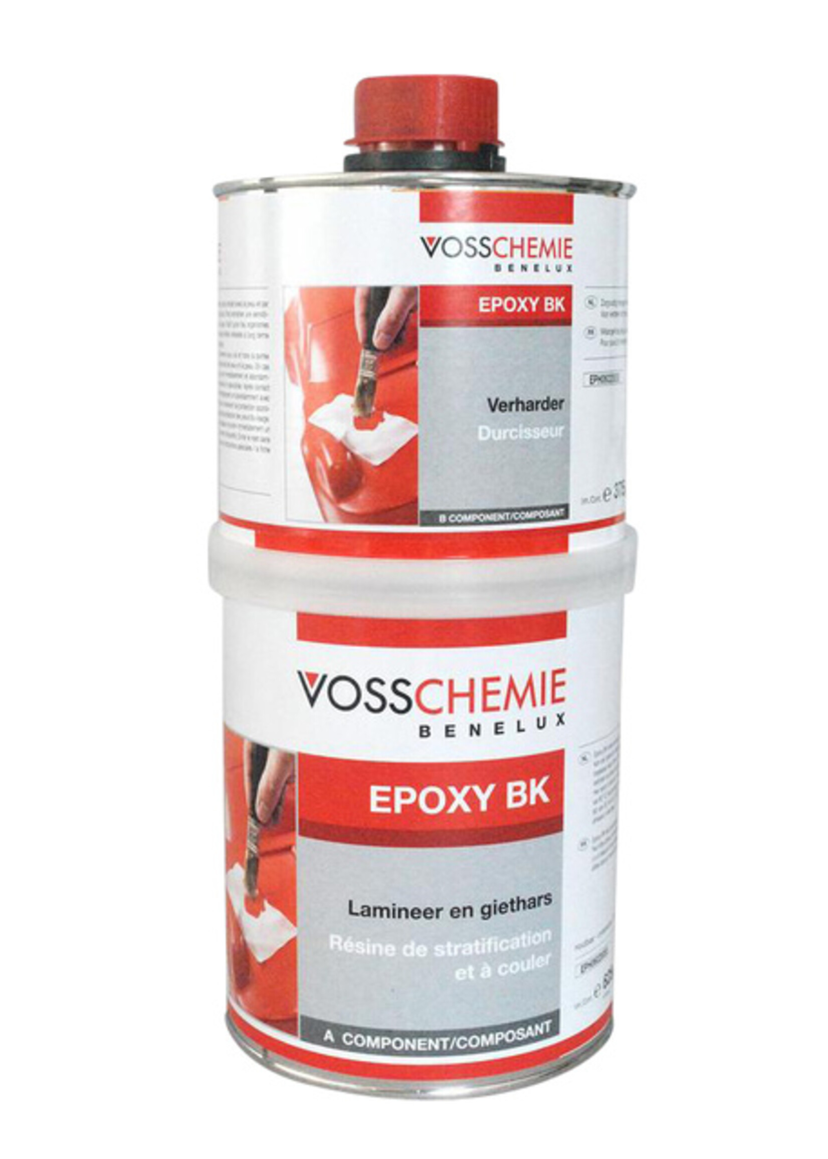 Voss Voss EPOXY-BK HARS 1KG + VERHARDER