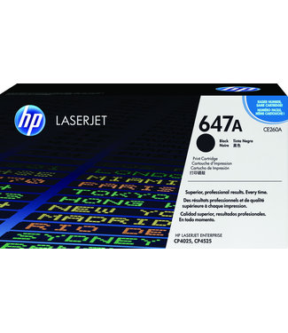 HP TONERCARTRIDGE 647A - CE260A 8.5K ZW