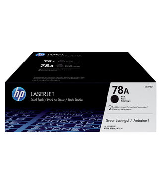 HP TONERCARTRIDGE 78A - CE278AD 2-P