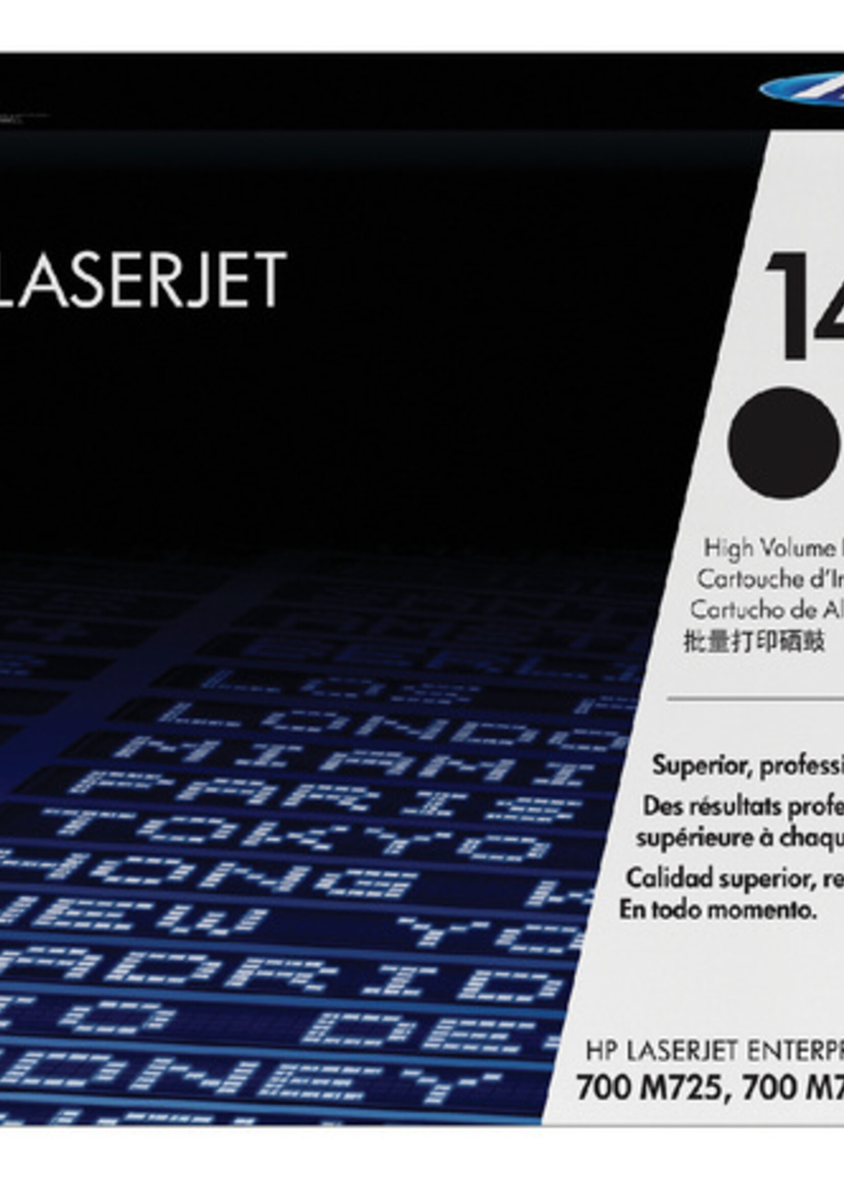 HP HP TONERCARTRIDGE 14X - CF214X 17.5K ZW