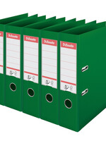 Esselte NO.1 ORDNER PP GROEN 75MM 5STKS