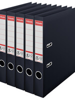 Esselte NO.1 ORDNER PP 50MM  ZWART 5STKS