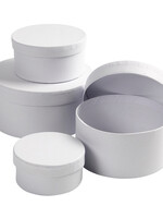 Creotime RONDE DOZEN KARTON WIT ASSORTI