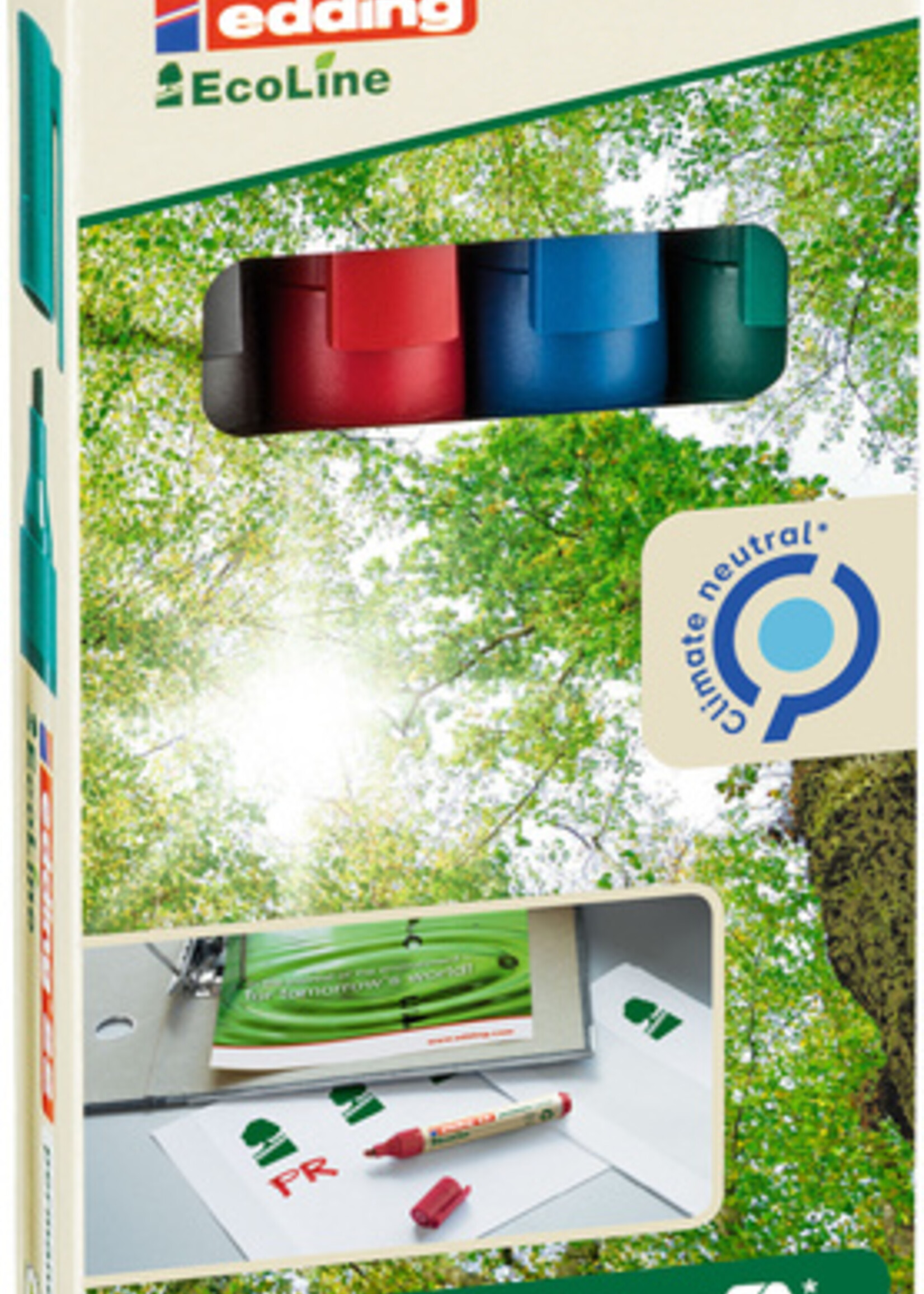 edding edding VILTSTIFT 22 ECOLINE SCHUIN ASS