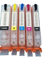 Huismerk PGI-570/CLI-571 HERVULBARE TANKS MET ARC - 5STKS