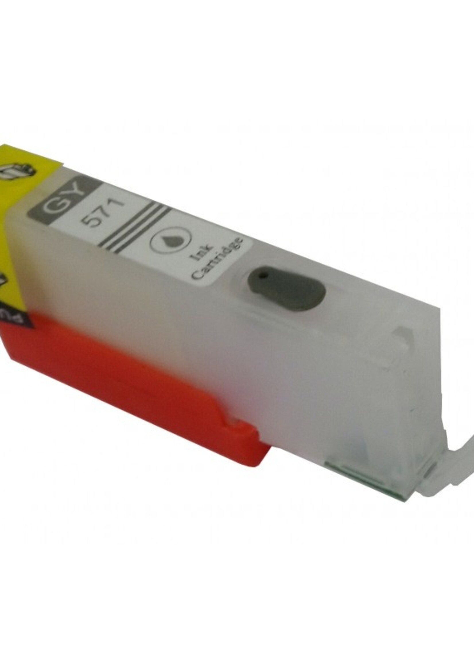 Huismerk Huismerk CLI-571GY HERVULBARE TANK MET ARC - GRIJS