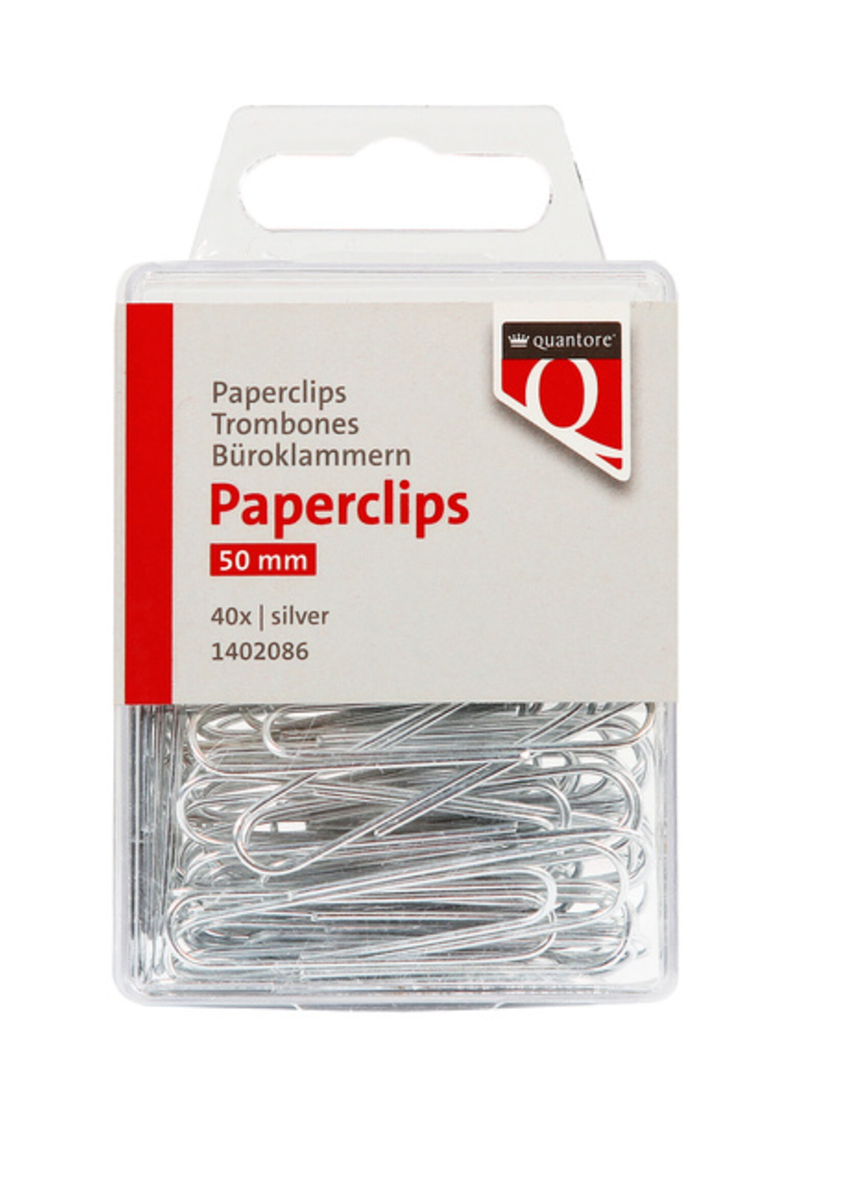 Quantore Quantore PAPERCLIP 50MM ROND ZV 100STKS