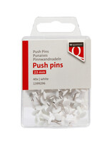 Quantore PUSH PINS WT 40STKS