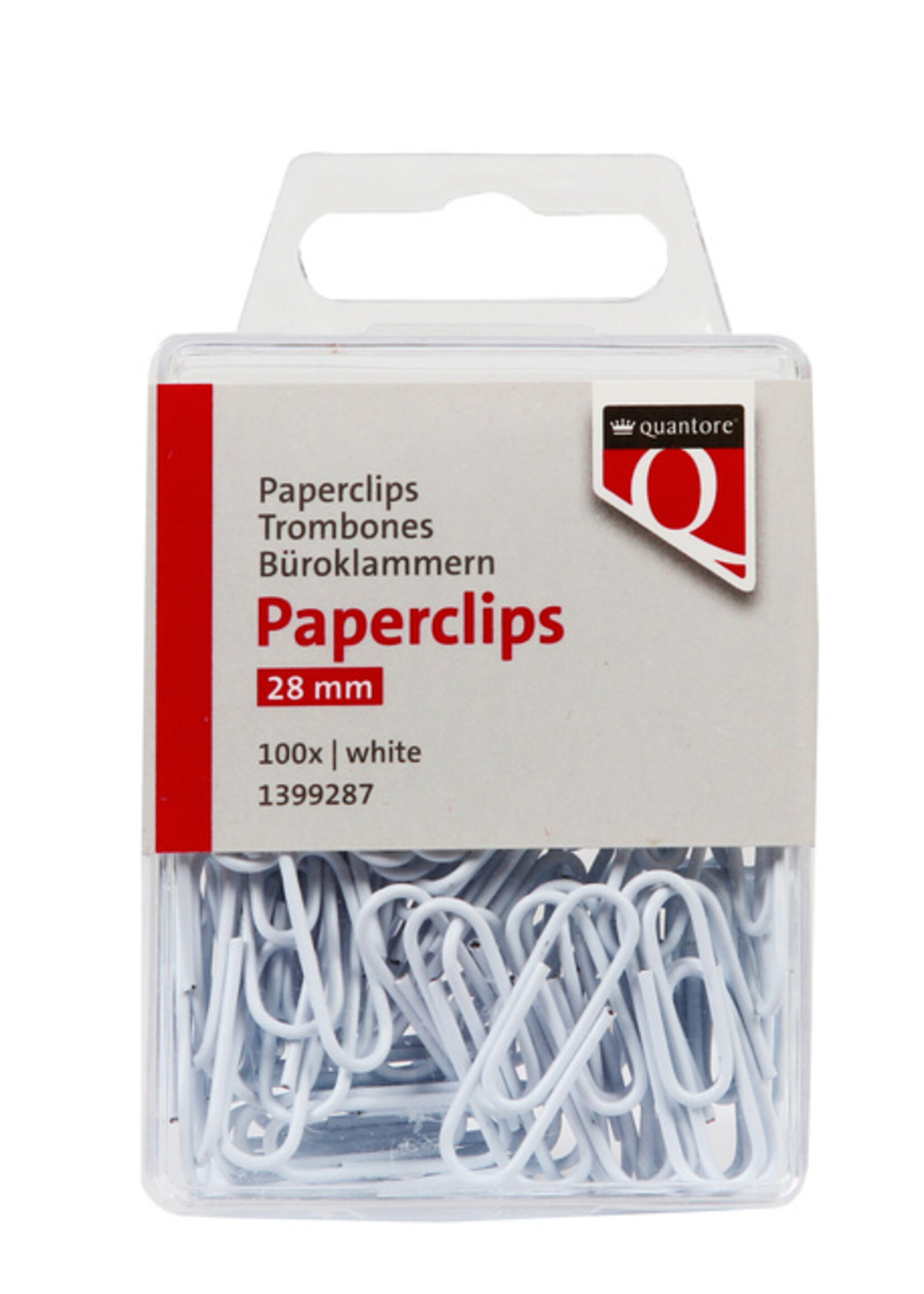 Quantore Quantore PAPERCLIP 28MM WT 100STKS