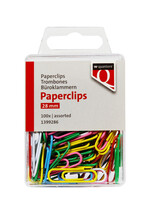 Quantore PAPERCLIP 28MM ASS 100STKS