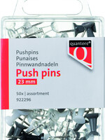 Quantore PUSH PINS ASS 40STKS