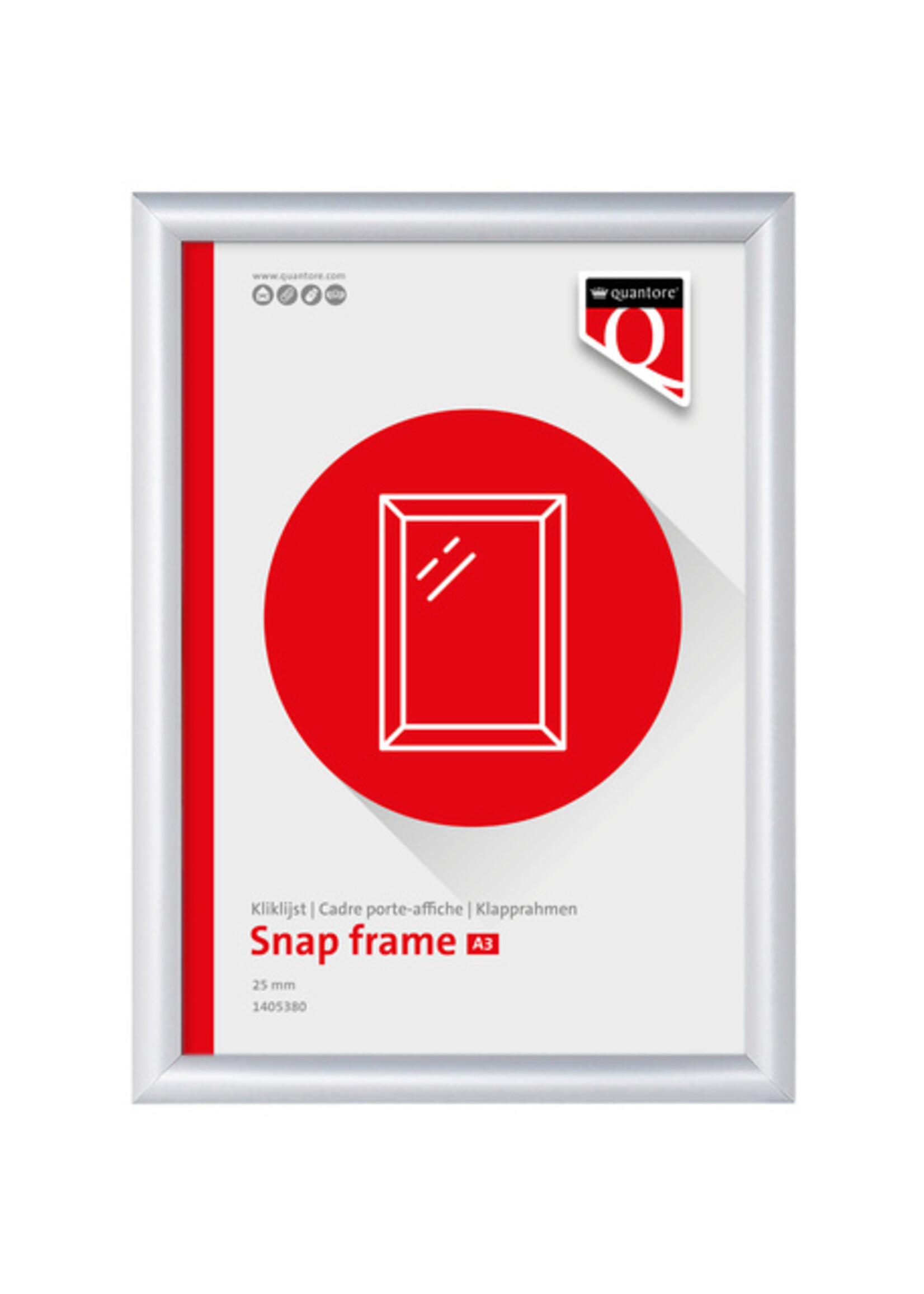 Quantore Quantore KLIKLIJST  A3 25MM