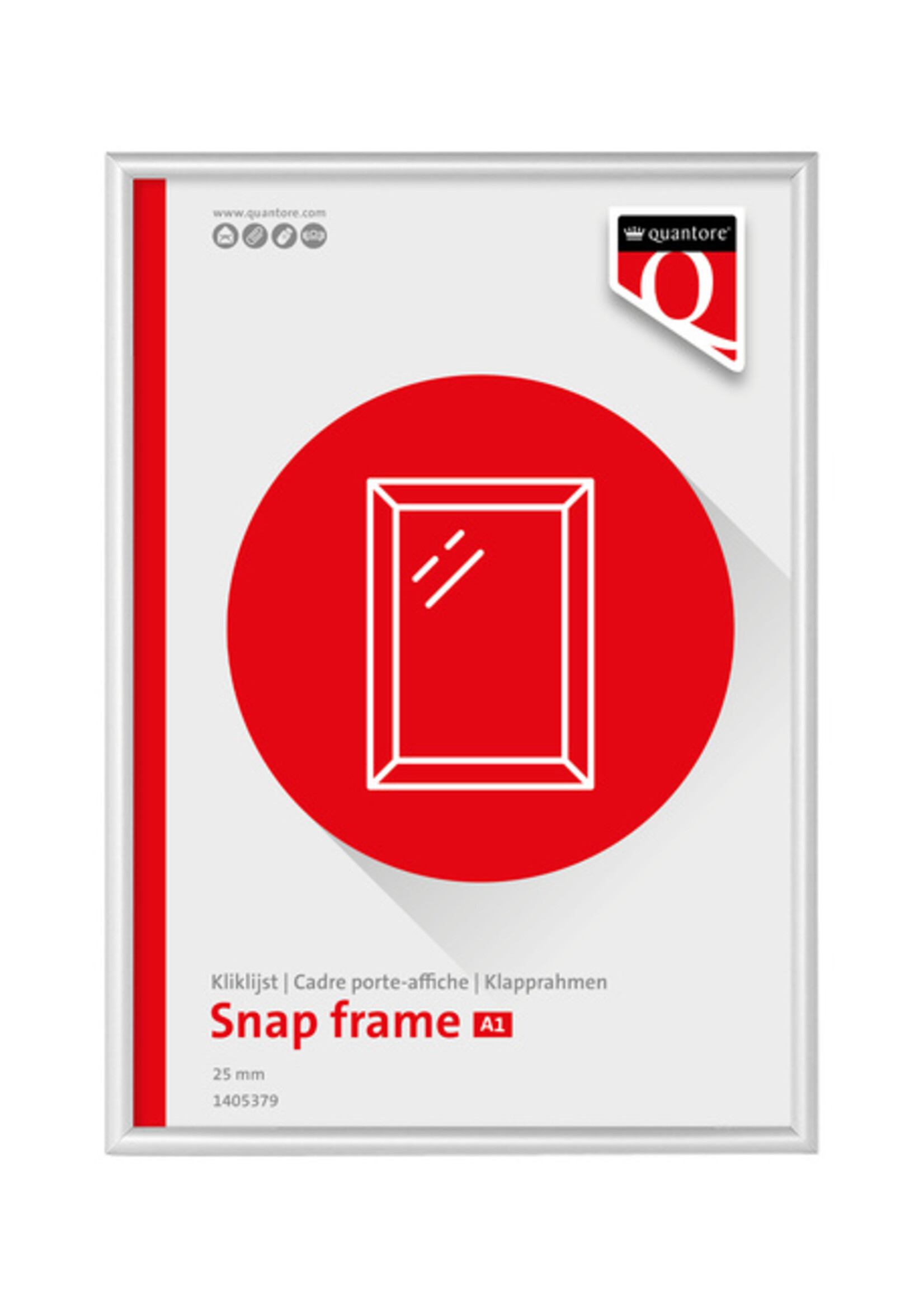 Quantore Quantore KLIKLIJST  A1 25MM