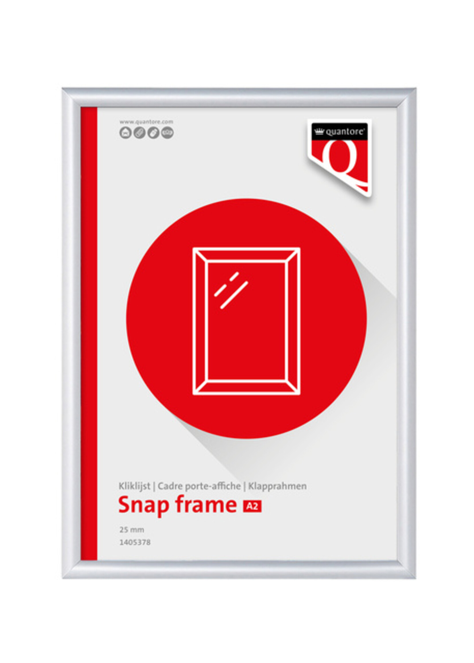 Quantore Quantore KLIKLIJST  A2 25MM