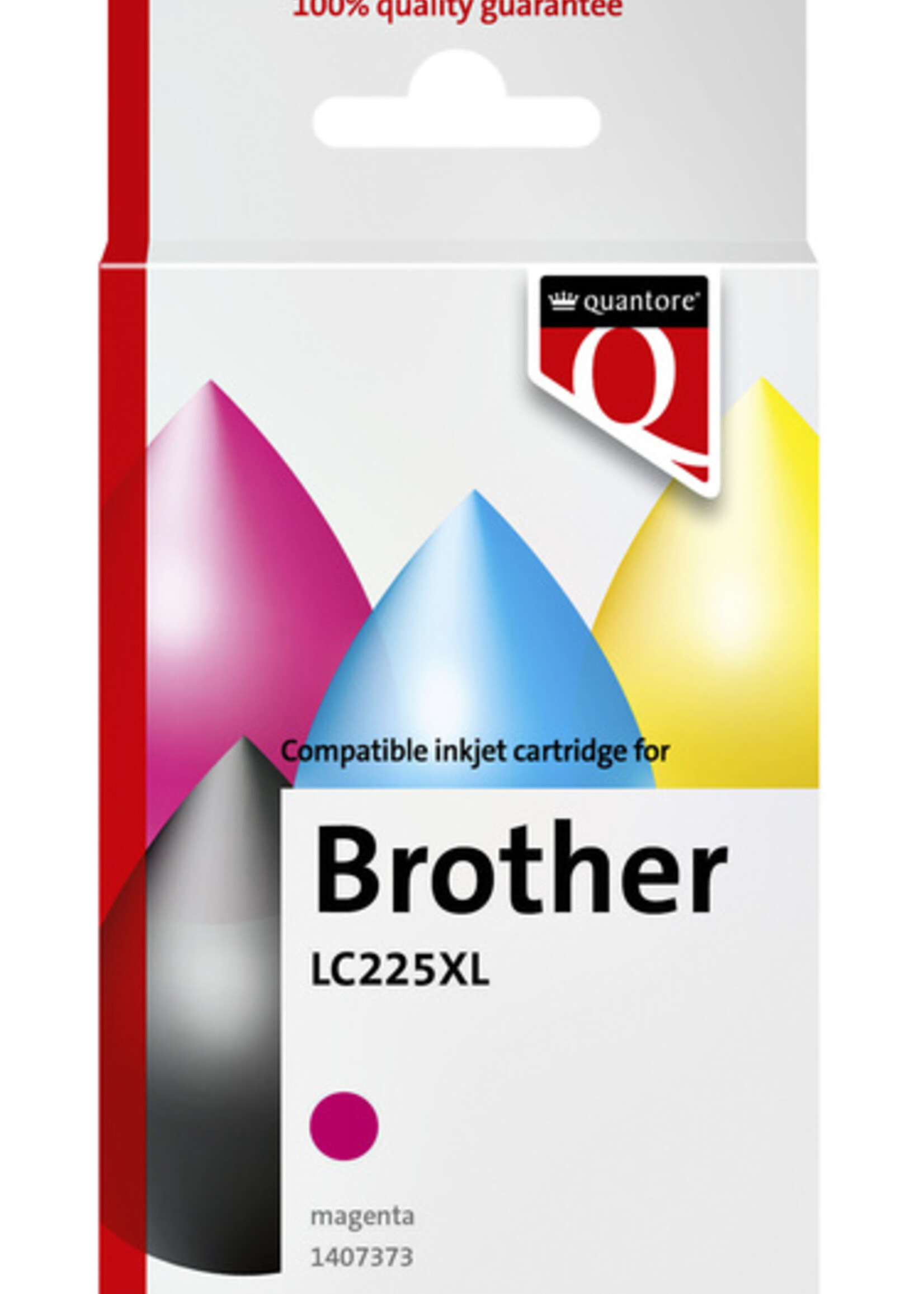 Quantore Quantore INKTCARTRIDGE BRO LC225XL RD