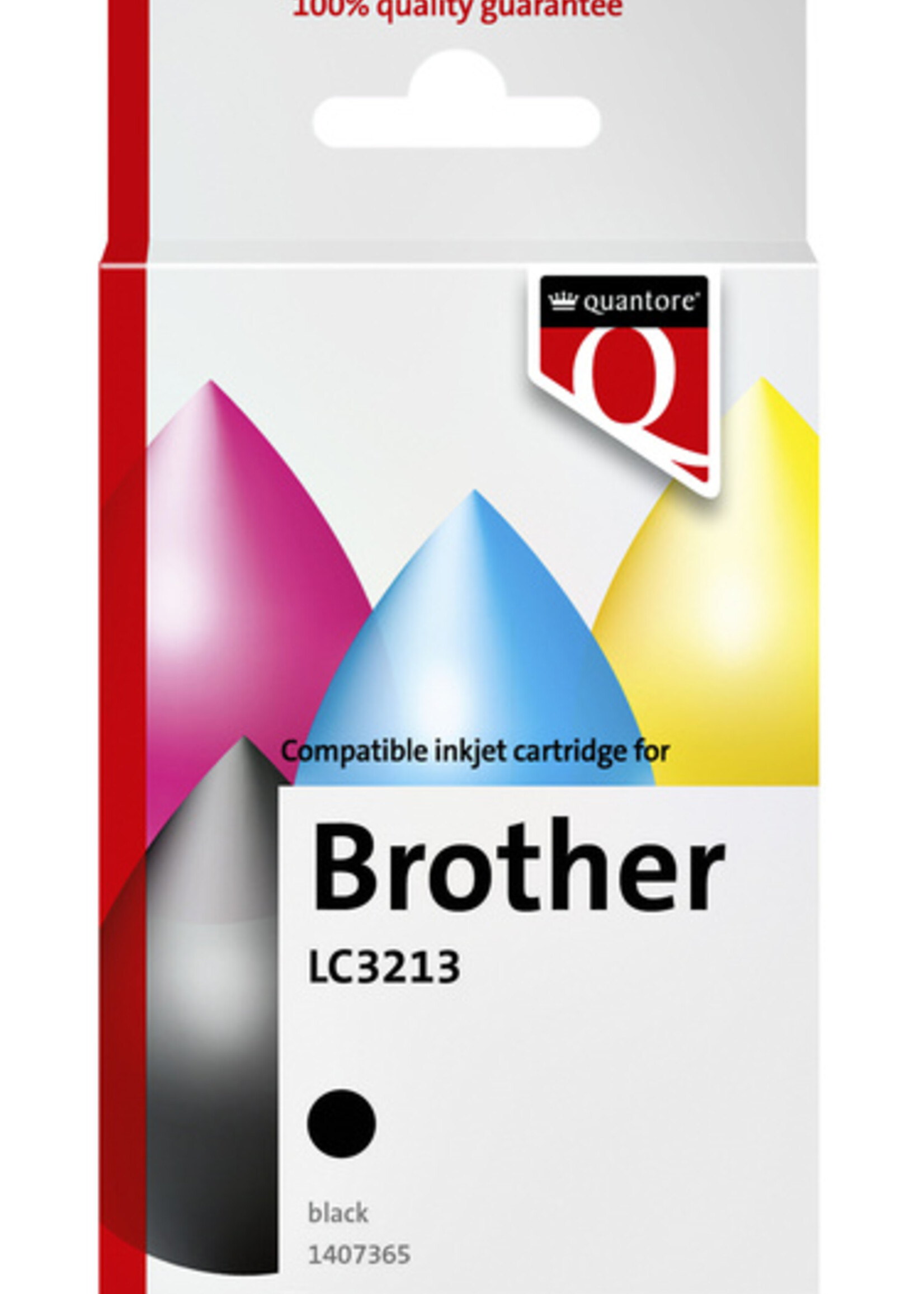 Quantore Quantore INKTCARTRIDGE BRO LC3213 ZW